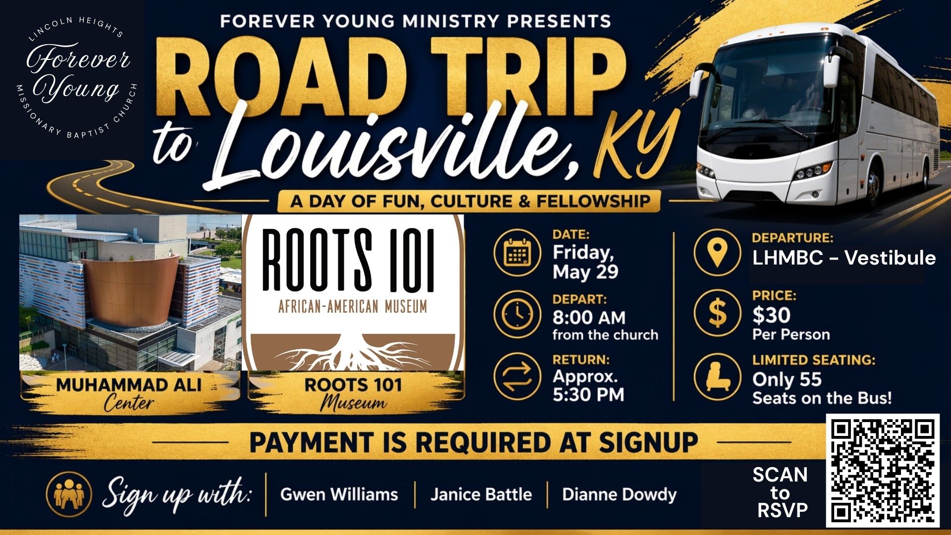 Forever Young Ministry Road Trip 